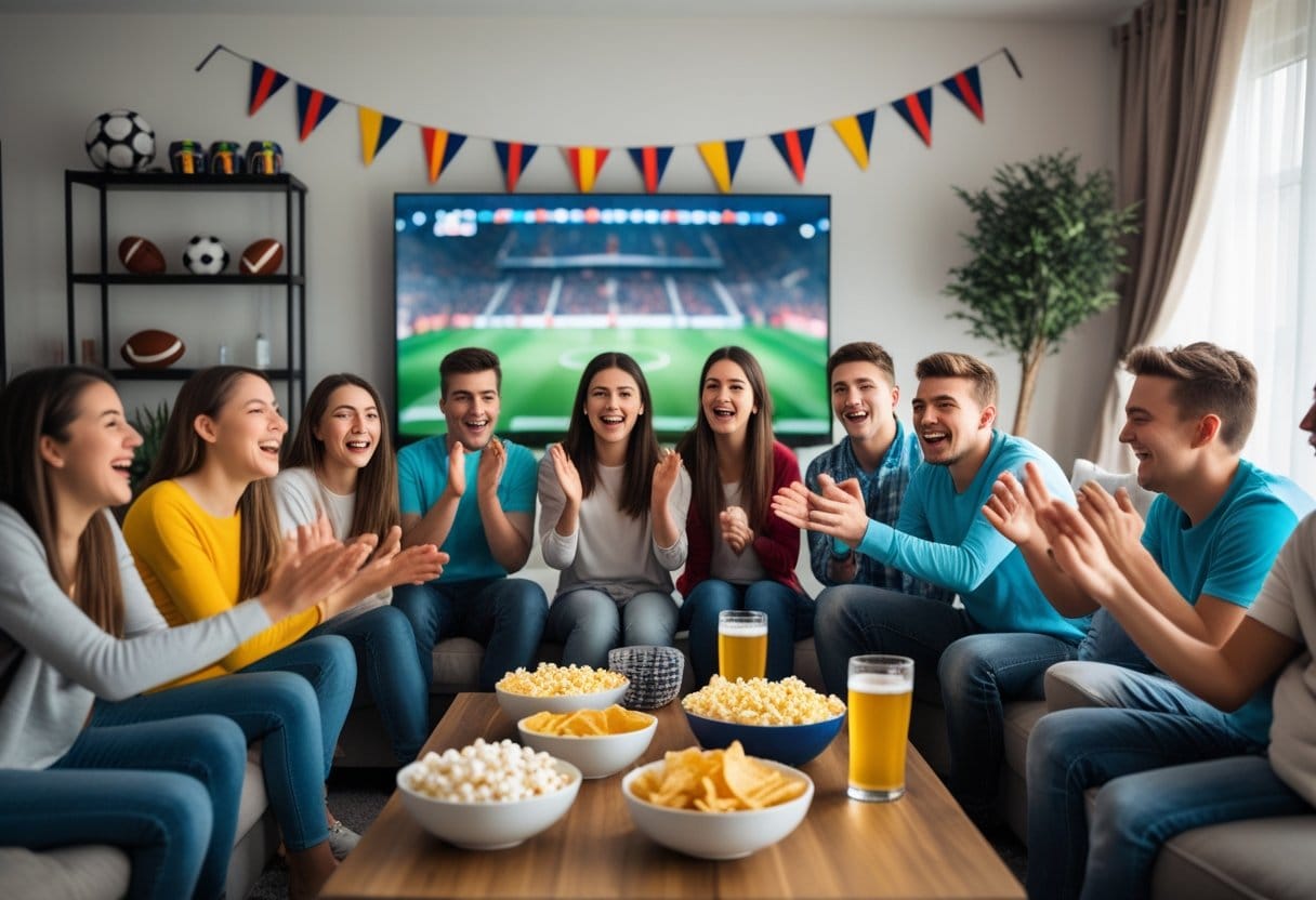 Sådan skaber du den perfekte fodboldfest derhjemme