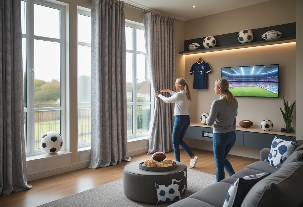 Sådan skaber du det perfekte fodboldværelse med gardiner fra Helsingør