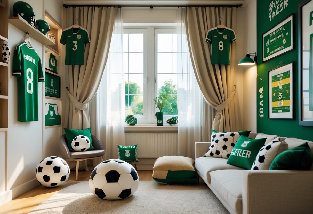 Sådan skaber du det perfekte fodboldværelse med gardiner til hjemmet i Svendborg